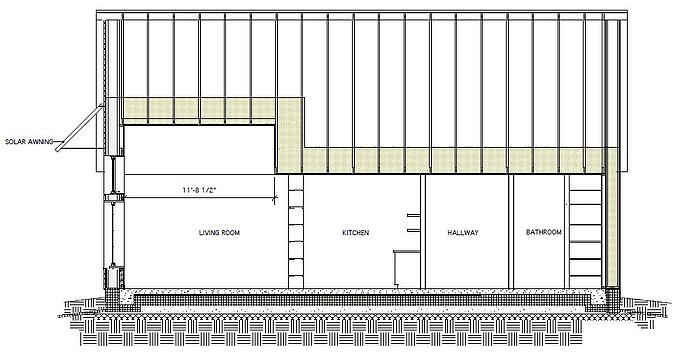 Architectural Drawing - Cross Section