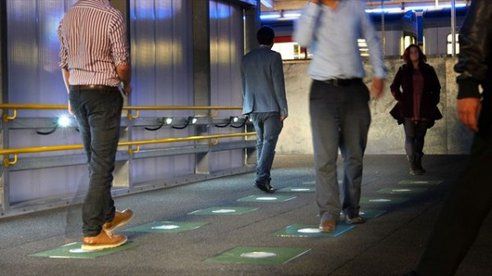 Kinetic sidewalk
