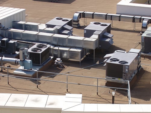 HVAC on rooftop no. P101014952205