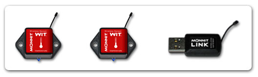 An example of a wireless temperature sensor.