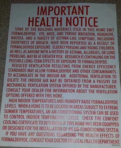 Warning Label