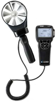 Photo of a Rotating Vane Anemometer: Measurement Tools for Energy Audits and RCx
