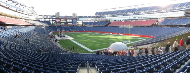 Gillette Stadium. Image by Flickr user Alex1961